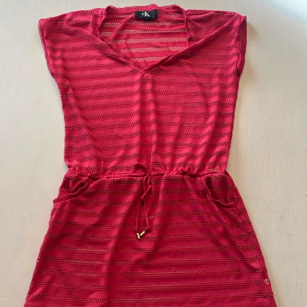 Calvin Klein Women's Swim Cover-Small